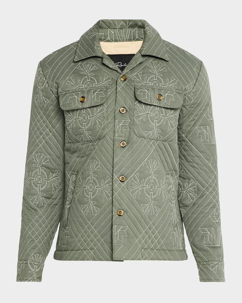 Rails Men's Claude Quilted Overshirt