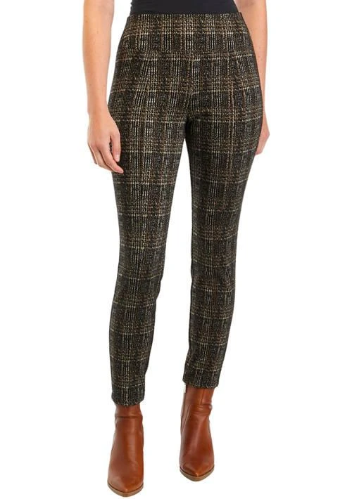 philosophy Womens Plaid Printed Leggings 1
