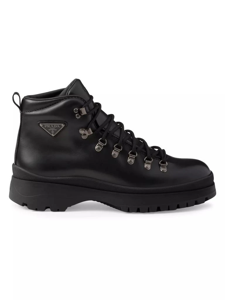 Prada Brixxen Leather Booties 1
