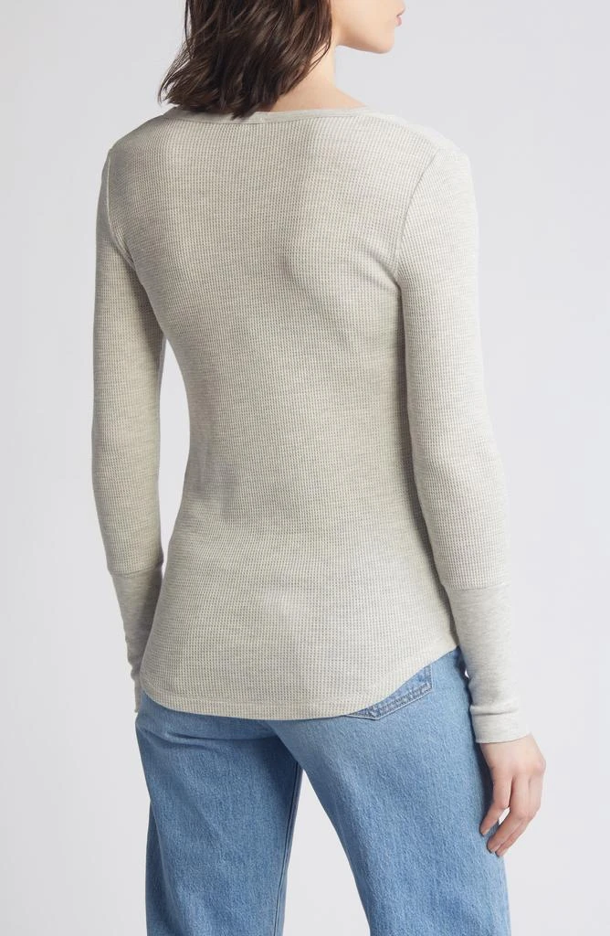 Splendid Forever Thermal Knit Henley 2