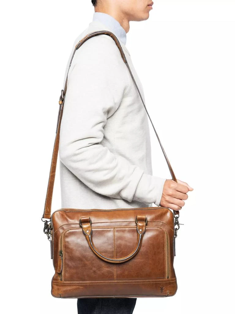 Frye Logan Zip Briefcase 6