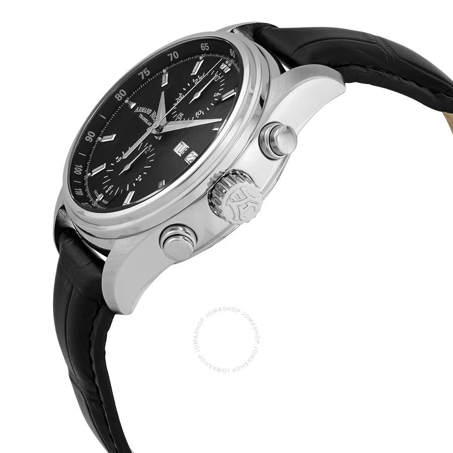 Armand Nicolet MH2 Chronograph Automatic Black Dial Men's Watch A647A-NR-P840NR2 2