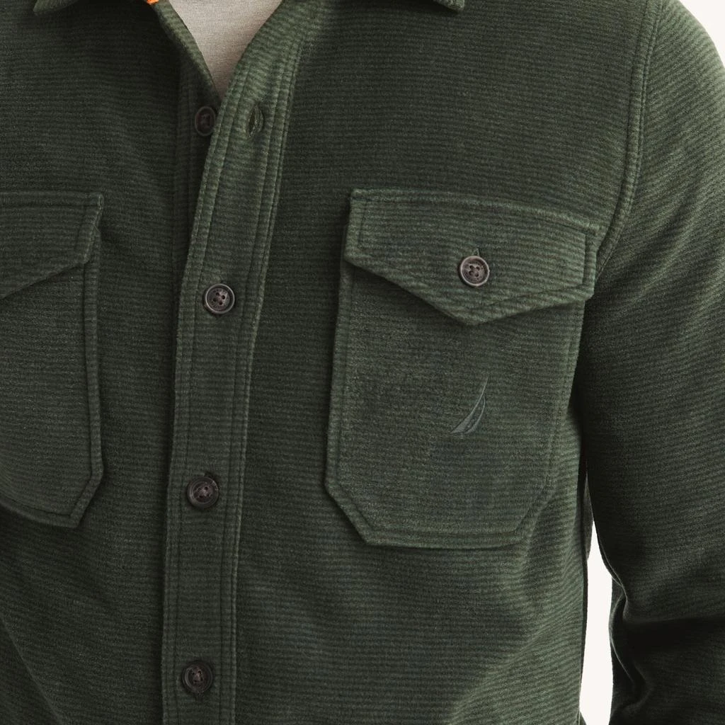 Nautica Mens Nautex Fleece Button-Up Shirt 3