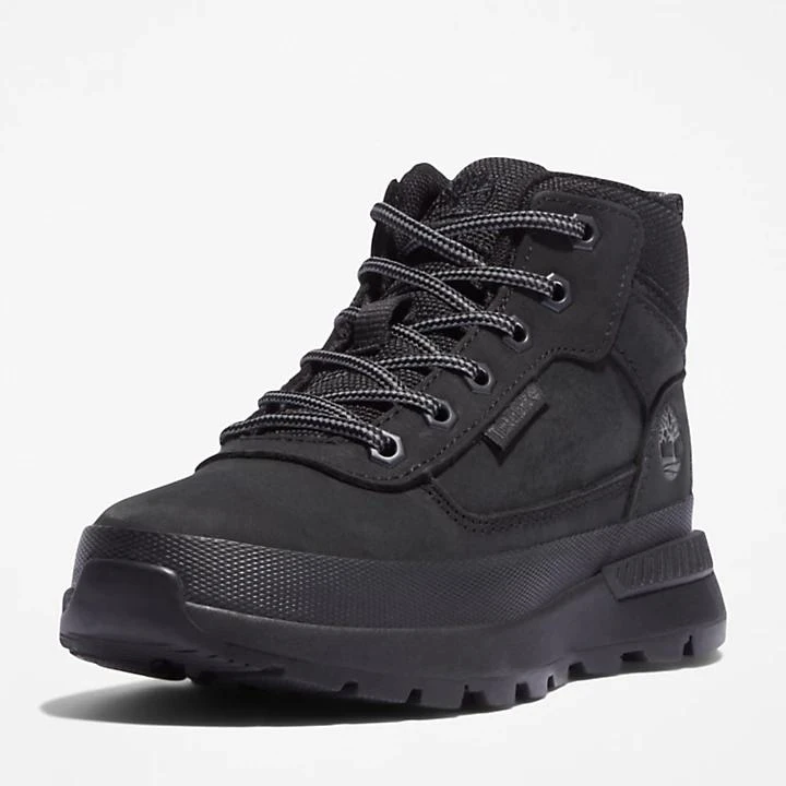 Timberland Field Trekker Hiking Boot for Youth in Black 8
