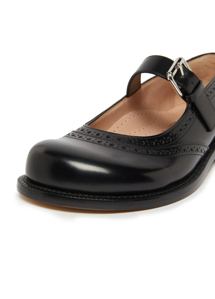 Loewe Mary Jane Campo in brushed calf leather slippers 6