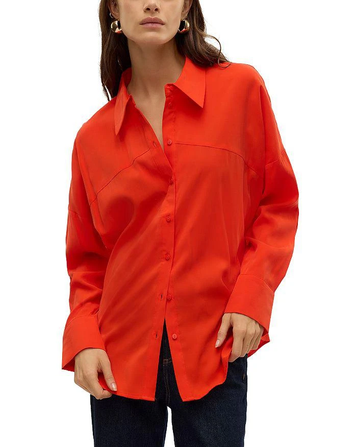 VERO MODA Vmkia Long Sleeve Shirt 1