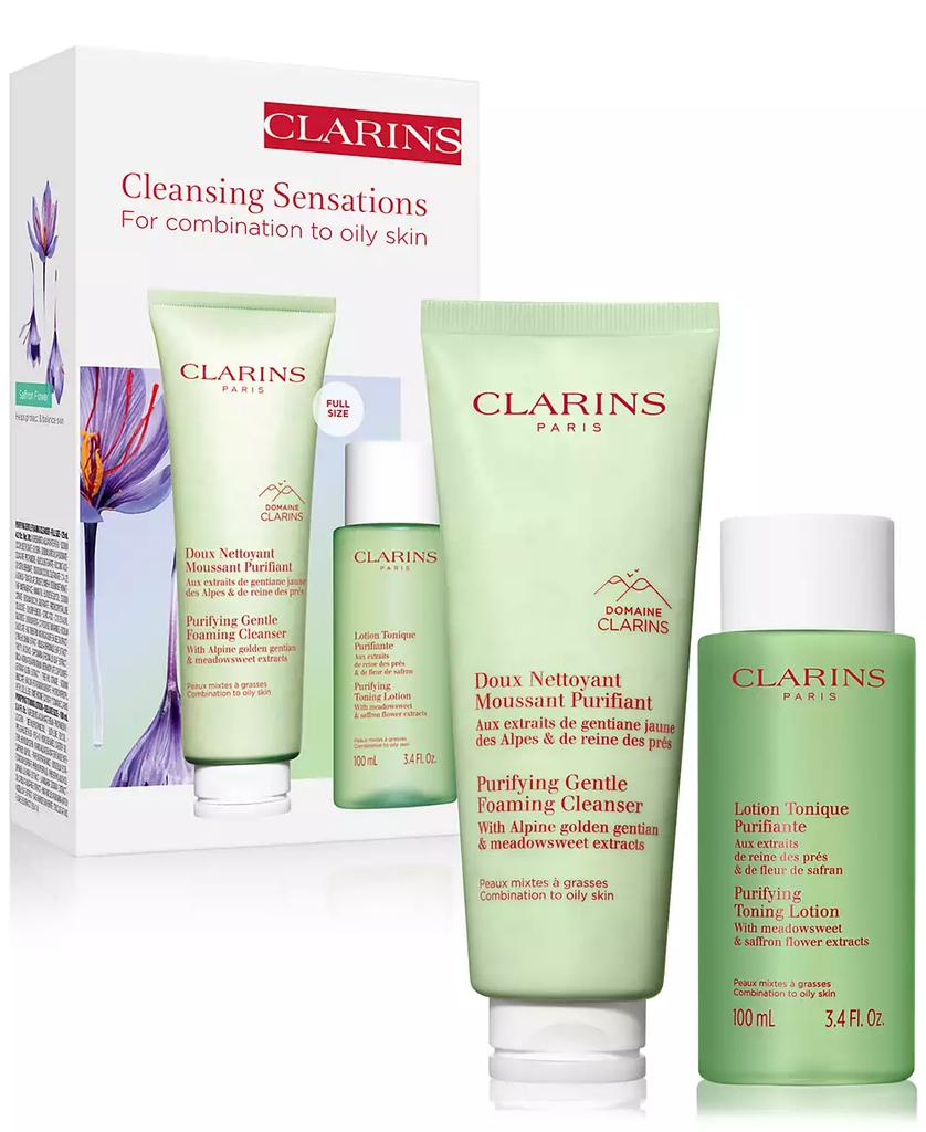 Clarins 2-Pc. Limited-Edition Cleansing Sensations Skincare Set - Purifying