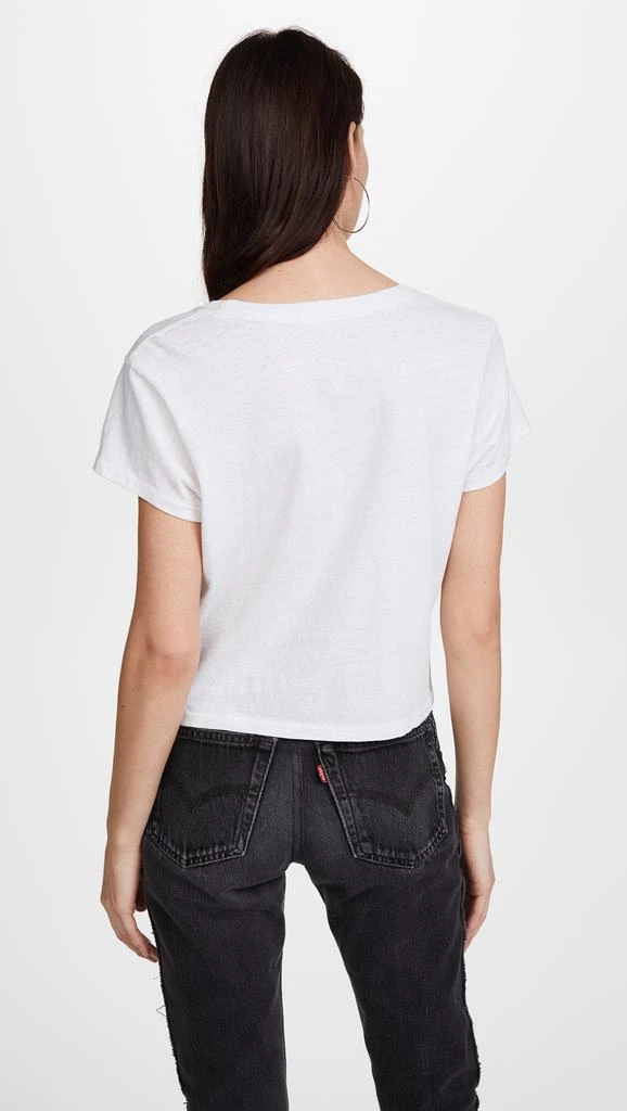 Re/Done 1950's Boxy Crop Tee 2