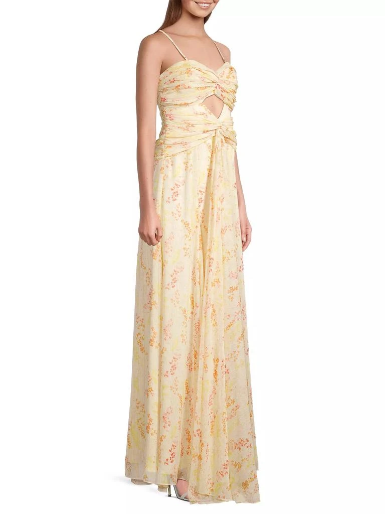 Likely Clea Floral Strapless Gown 4