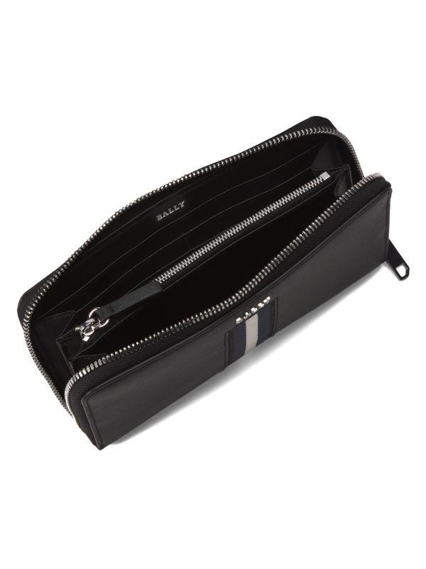 Bally Hilo Leather Zip-Around Wallet
