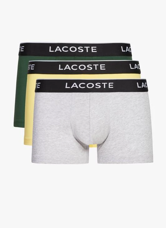 Lacoste Pack of three cotton boxers 1