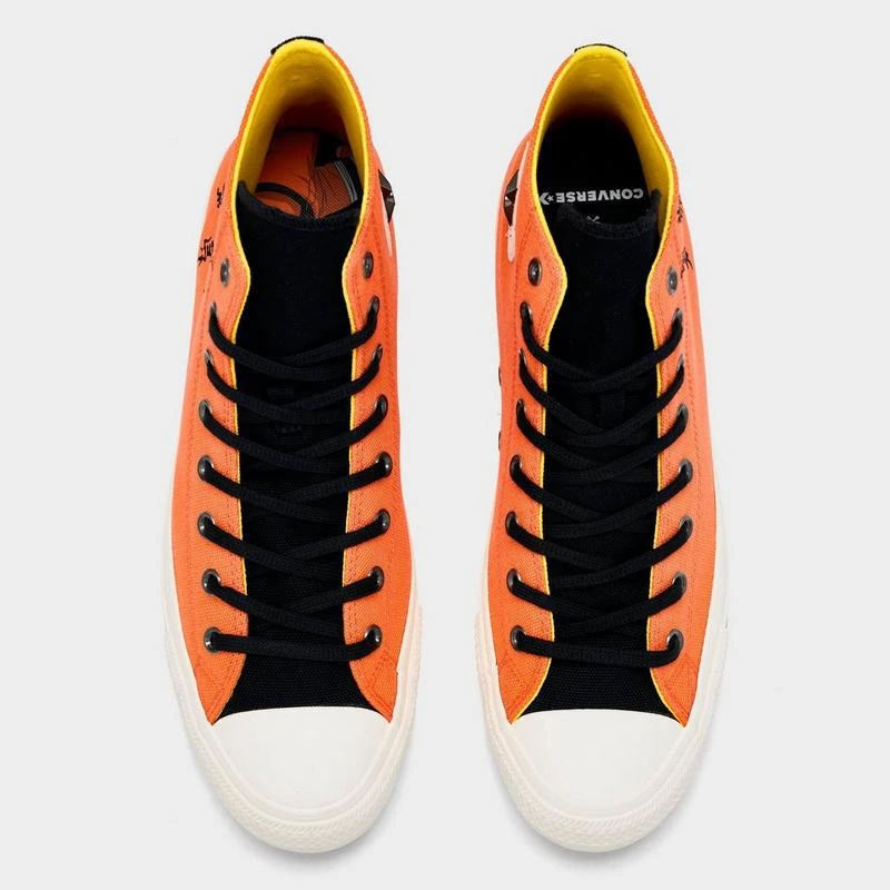 Converse Men's Converse x Naruto Shippuden Naruto Chuck Taylor All Star High Casual Shoes 5