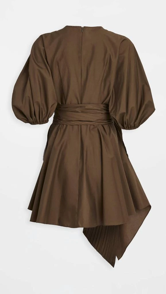 PETERSYN Isidora Mini Dress In Olive 3