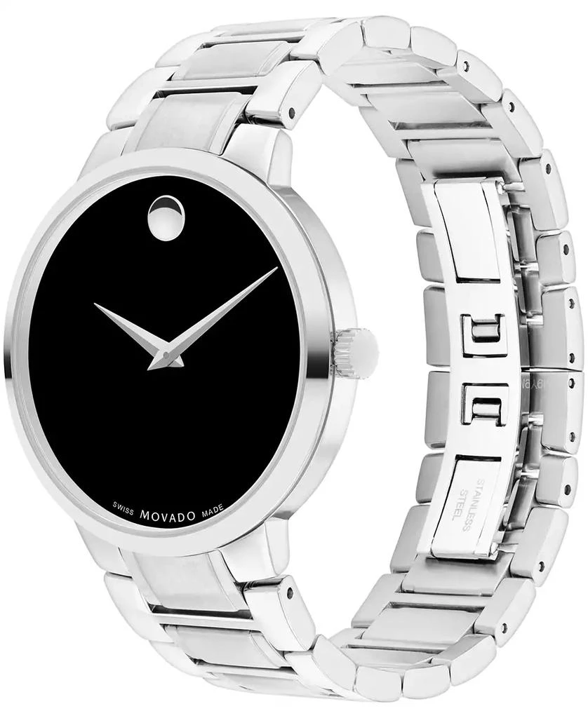 Movado Men's Portfolio Swiss Quartz Stainless Steel Watch 40MM 2