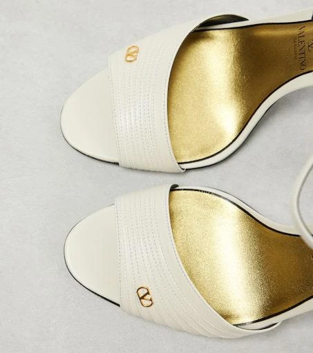 Valentino Ladycrush 85 leather sandals 5