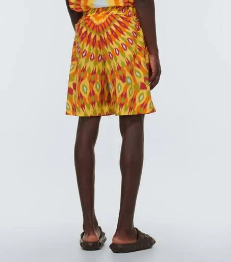 Valentino Printed silk and cotton Bermuda shorts 4