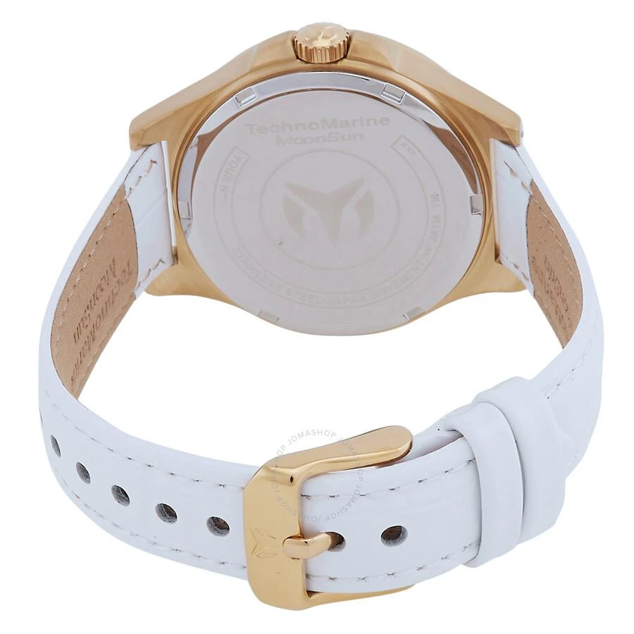 TechnoMarine MoonSun Date Quartz Light Blue Dial Dial Ladies Watch TM-822046 3