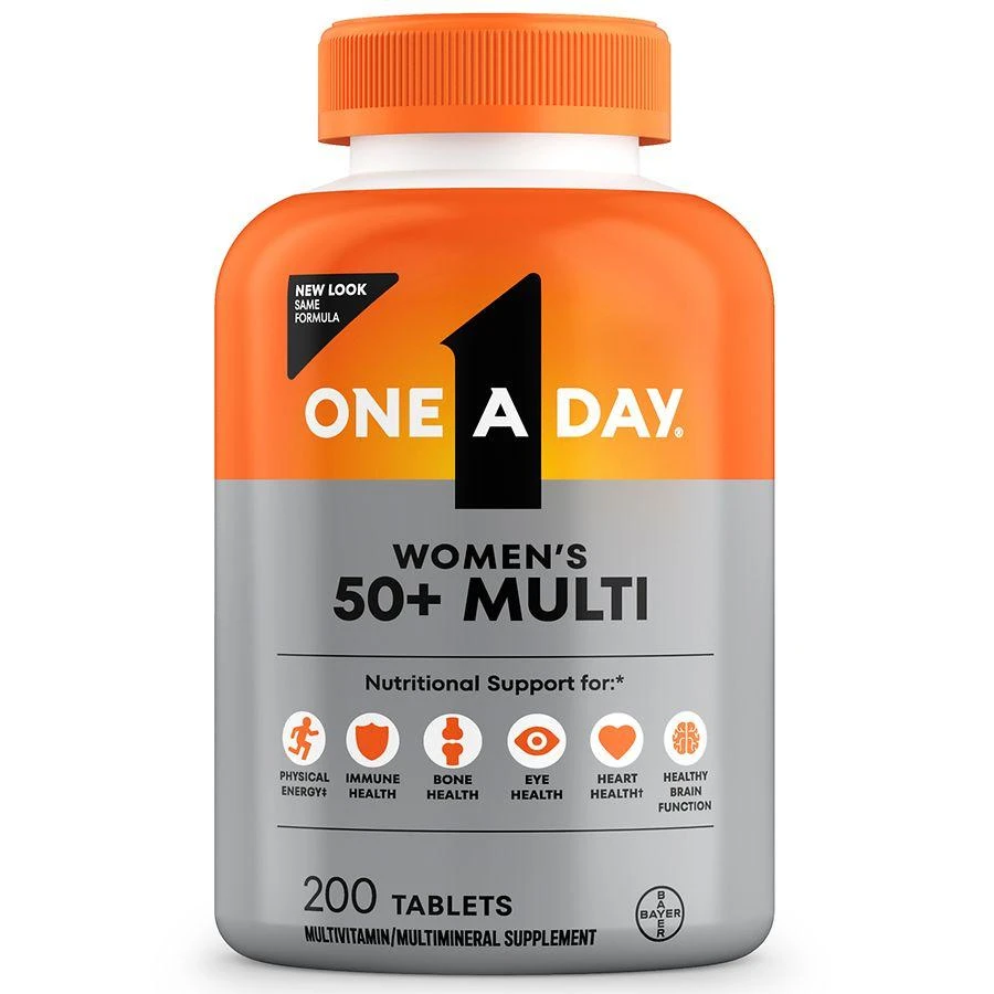 One A Day Women
s 50+ Multi-Vitamin, Tablets