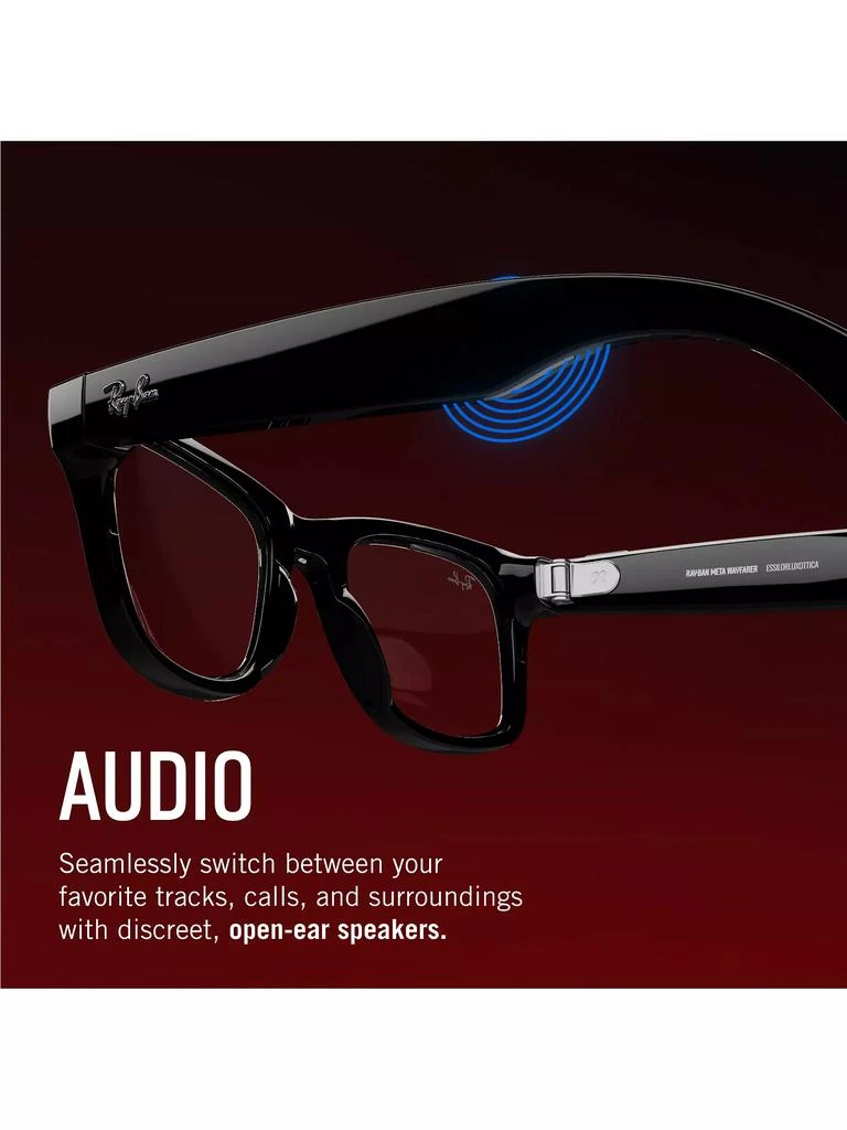 Ray-Ban RW4008 53MM Ray-Ban Meta Wayfarer Large Smart Glasses 7