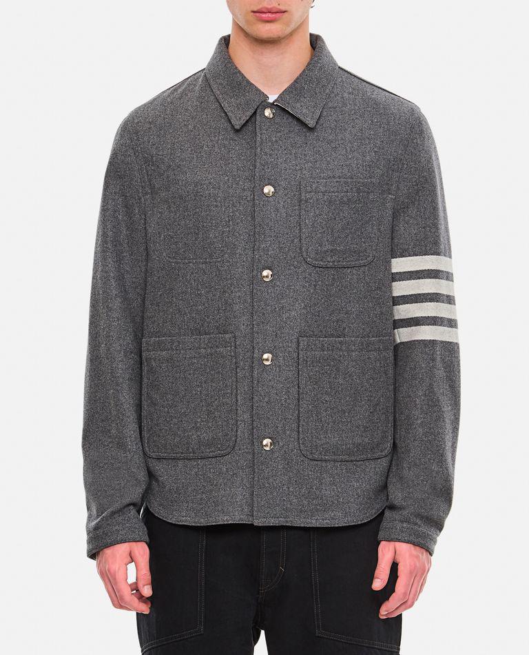 Thom Browne 4 Bar Utility Patch Pocket Jacket