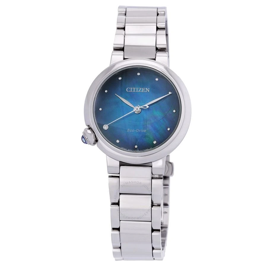 Citizen Eco-Drive Blue Mother of Pearl Ladies Watch EM0910-80N 1