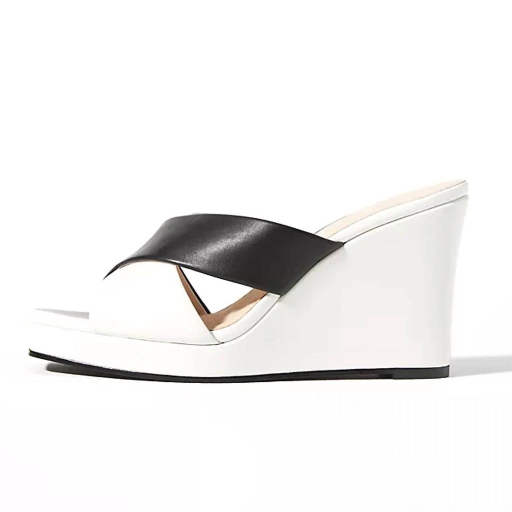 Cecelia New York Wesley Heels In Black/white 1