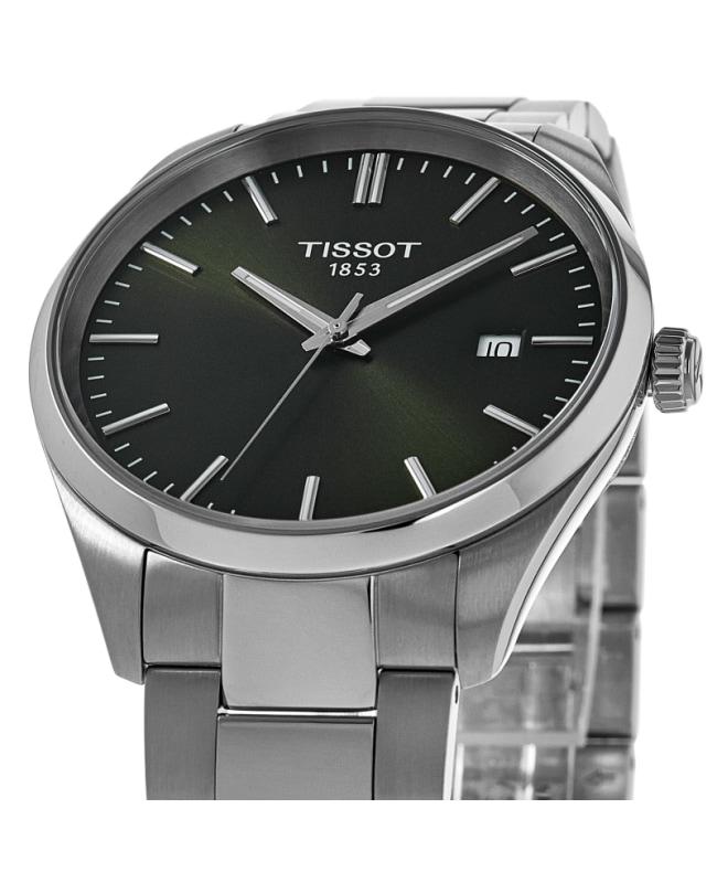 Tissot Tissot PR 100 Quartz Green Dial Stainless Steel Men's Watch T150.410.11.091.00
