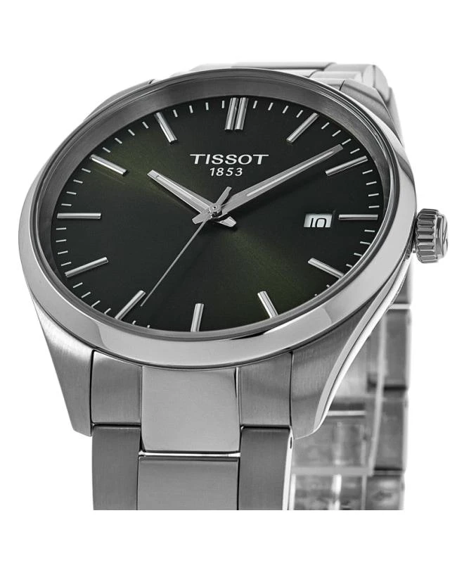 Tissot Tissot PR 100 Quartz Green Dial Stainless Steel Men's Watch T150.410.11.091.00 2