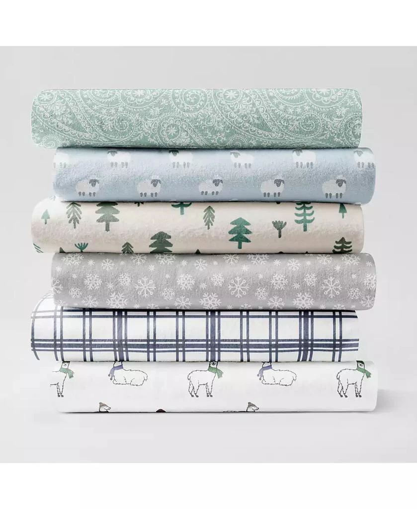 Brielle Home Cotton Flannel 4-Pc. Sheet Set, Queen 3