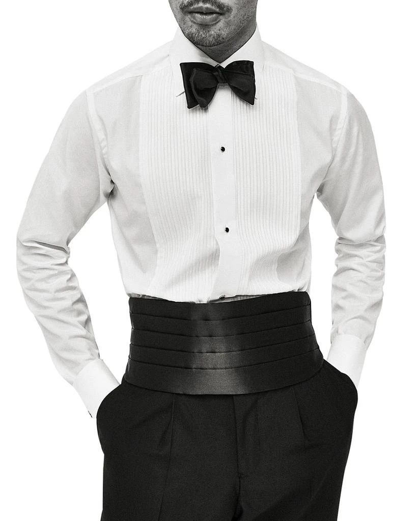 Eton Contemporary Fit Pleated Bib Tuxedo Shirt 3