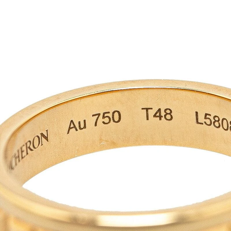 Boucheron Quatre Radiant Ring K18YG Yellow Gold 6