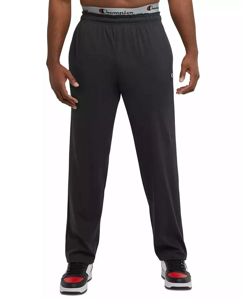 Champion Men's Big & Tall Standard-Fit Jersey-Knit Track Pants 1