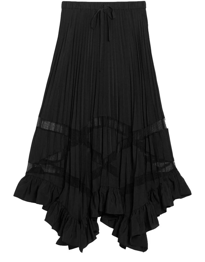 CLAUDIE PIERLOT Asymmetrical pleated skirt 1