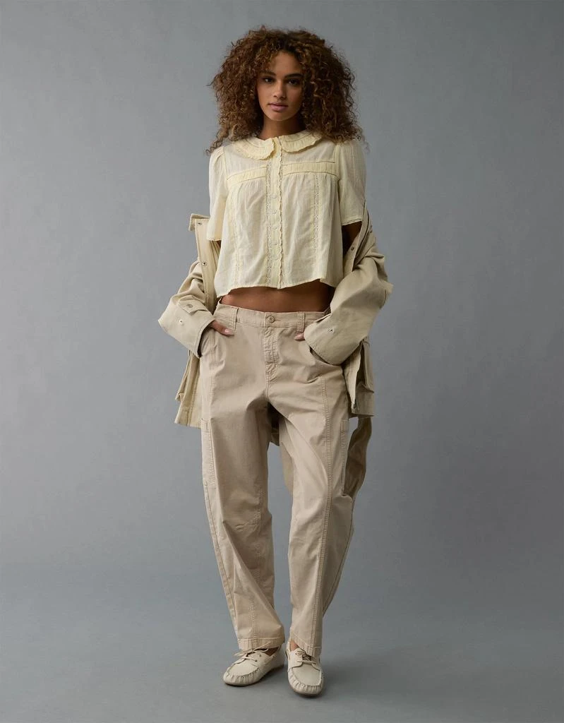 AE AE Collared Pintuck Blouse 6