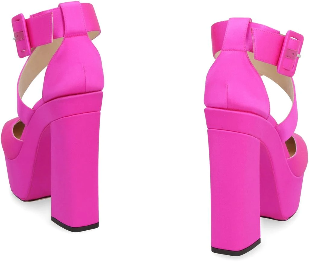 Jimmy Choo Gian Satin Sandals 4