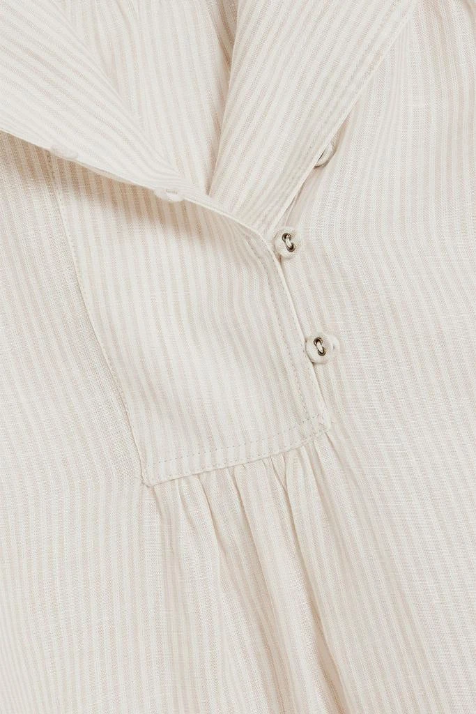 Ulla Johnson Dania striped linen mini dress 4