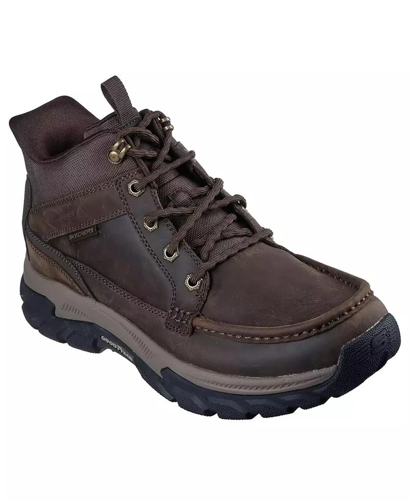 SKECHERS Men's Slip-Ins Relaxed Fit: Respected 2.0 - Hagler Moccasin Toe Casual Boots from Finish Line 1
