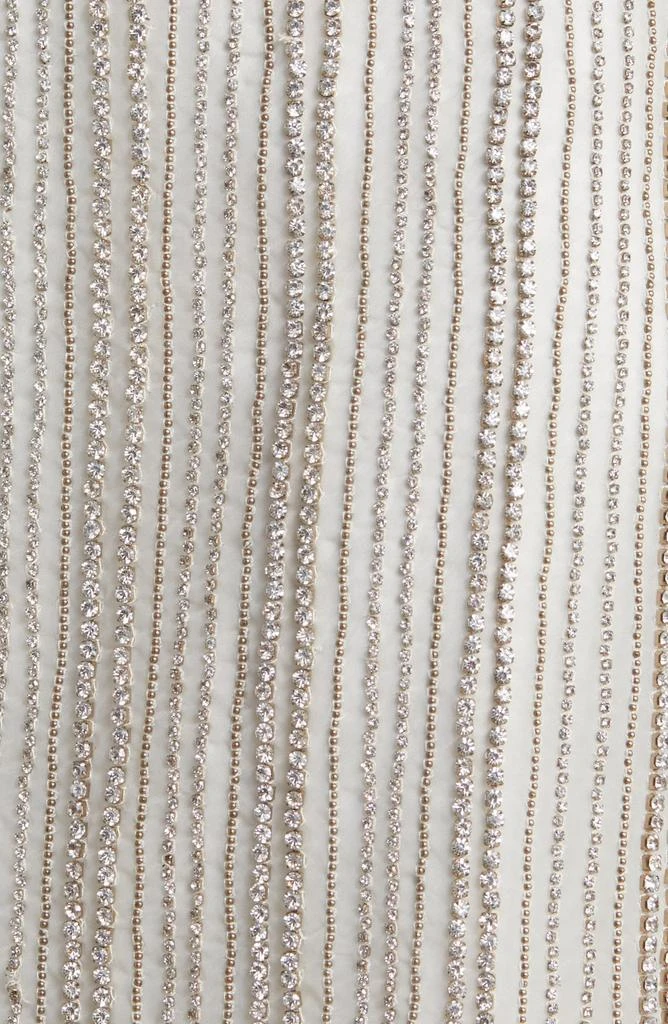 Topshop Embellished Fringe Sheath Dress 6