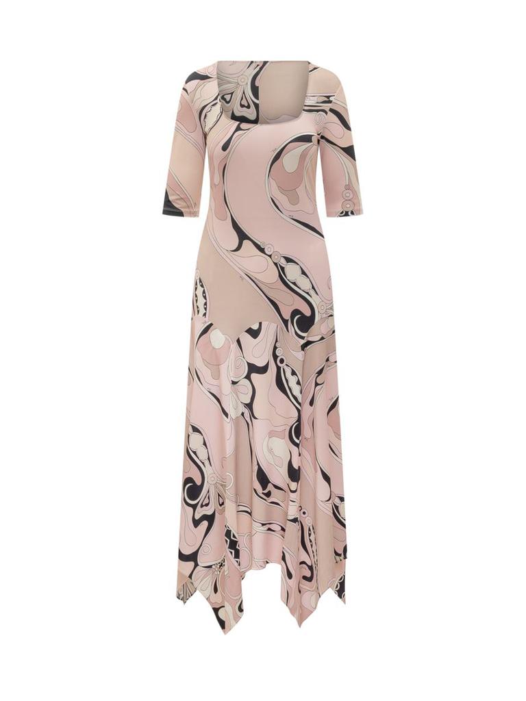 Pucci Pucci Orchid Print Dress
