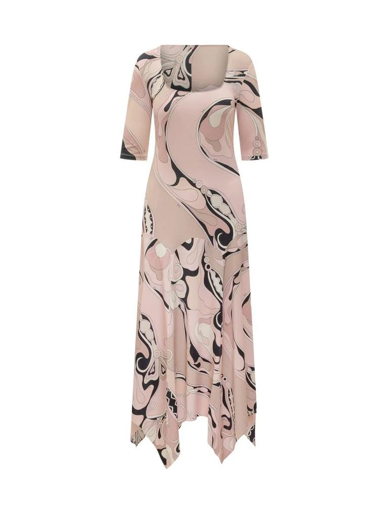 Pucci Pucci Orchid Print Dress 1