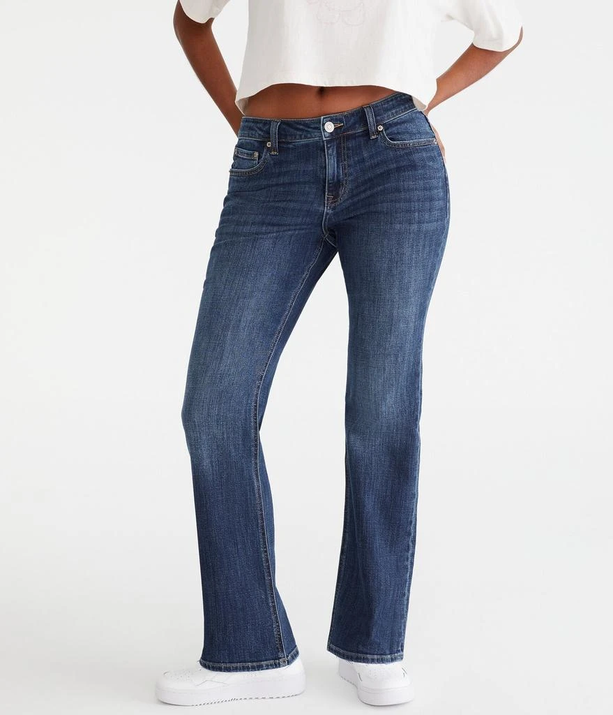 Aeropostale Curvy Mid-Rise Bootcut Jean 1