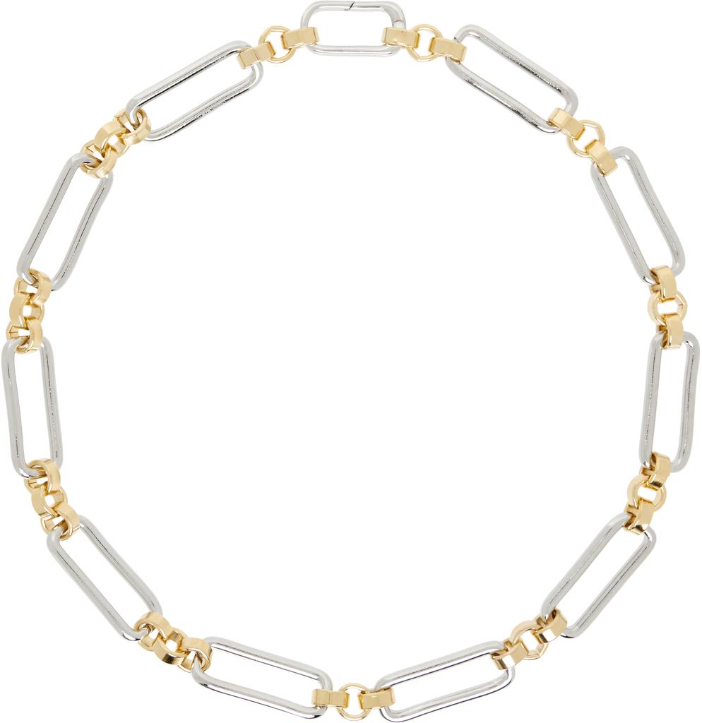 Laura Lombardi Gold & Silver Stanza Necklace