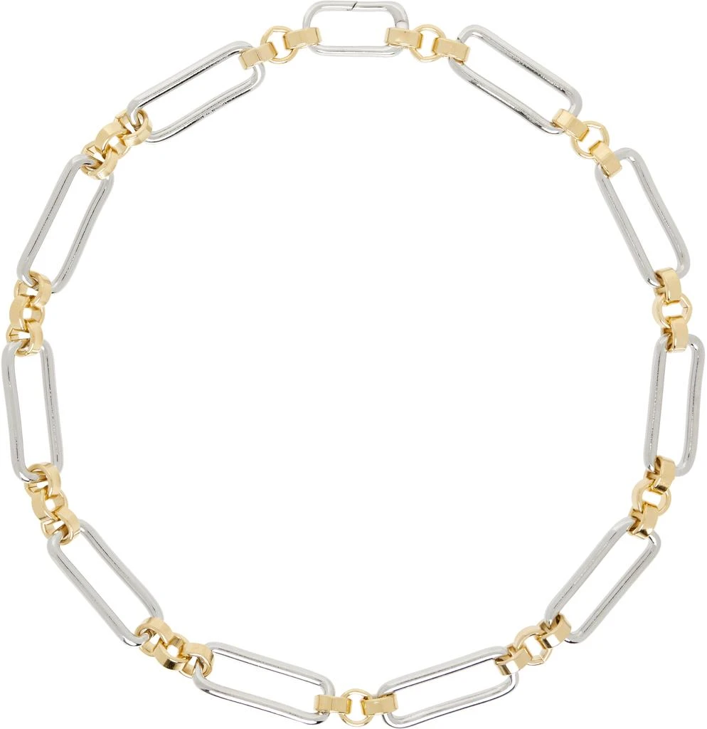 Laura Lombardi Gold & Silver Stanza Necklace 1