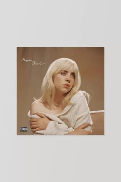 Urban Outfitters Billie Eilish - Happier Than Ever 2LP 2