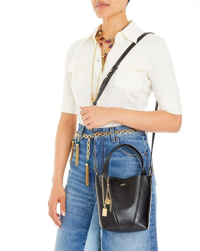 Chloé Leather Spin Small Tote 2