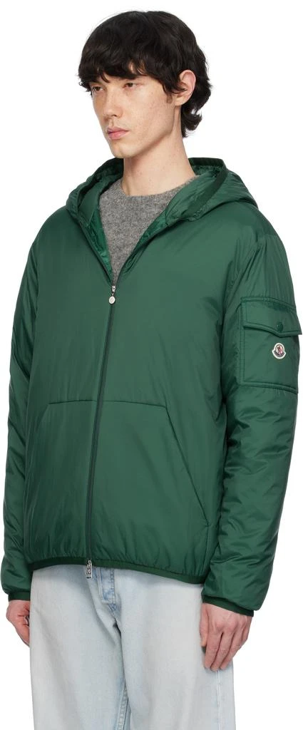 Moncler Green Monteynard Hooded Short Down Jacket 4