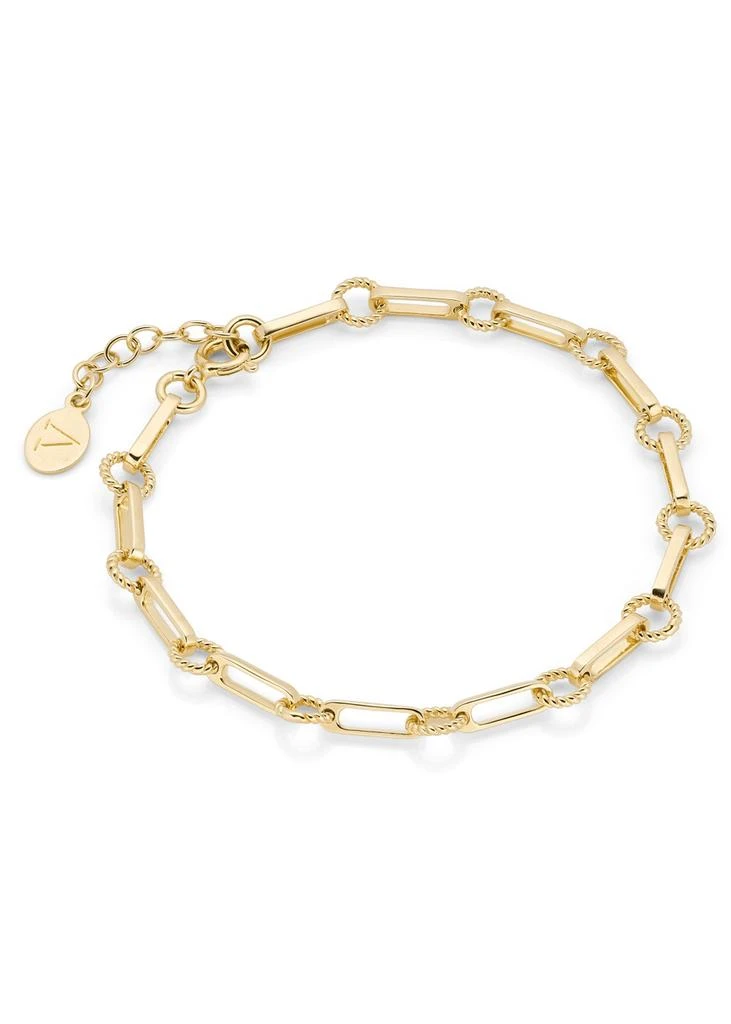 LAURA VANN 18kt gold-plated chain bracelet 2