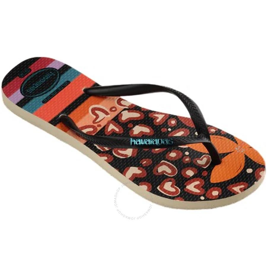 Havaianas Slim Patchwork Stripe Flip Flops 2