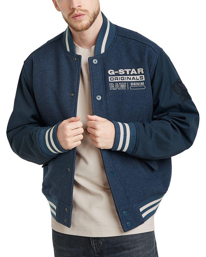 G-Star Varsity Wool Blend Bomber Jacket