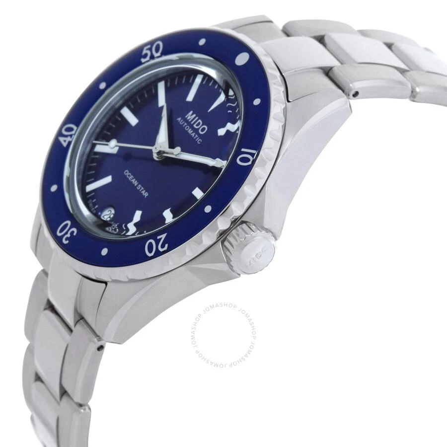 MIDO Ocean Star Automatic Blue Dial Ladies Watch M0262071104100 2